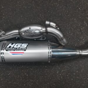hgs-exhaust-system-4t-new-design-complete-set-kx450-19-23-steel-cap
