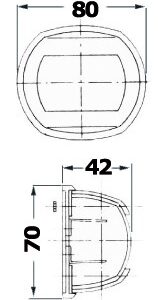 sphera-black-112-5-green-navigation-light
