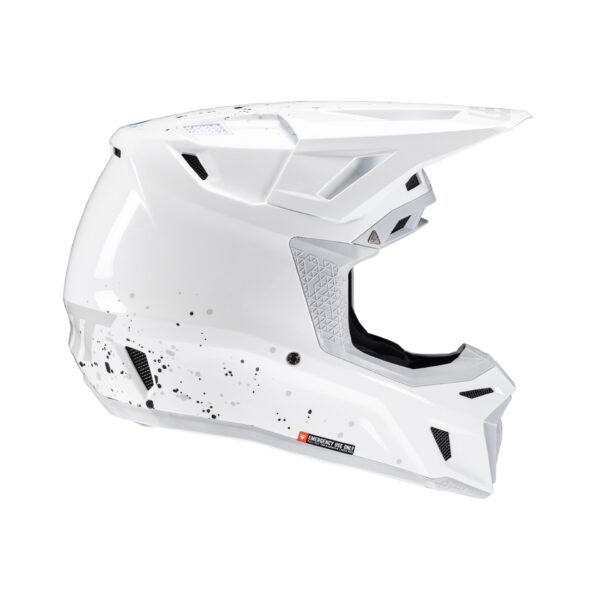 Leatt kiiveri komplekt Moto 8.5 V25 White, L 59-60cm