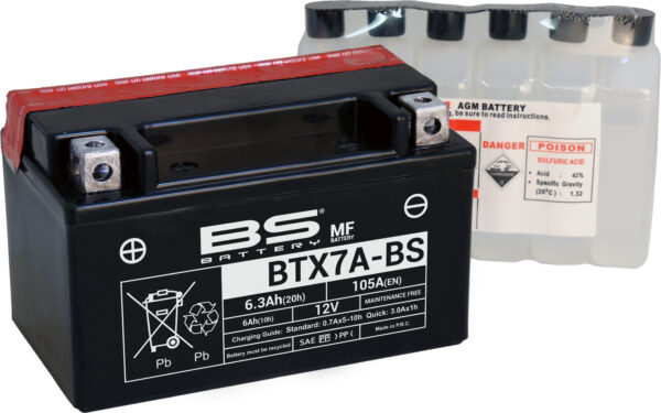BS Battery BTX7A-BS MF (cp) hooldusvaba