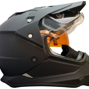 Timeless SnowTrail lumemobiili kiiver Adventure mattblack, 3XL