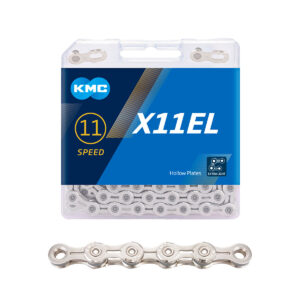 Kett 11-v KMC X11EL hõbedane 1/2 x 11/128" 118L