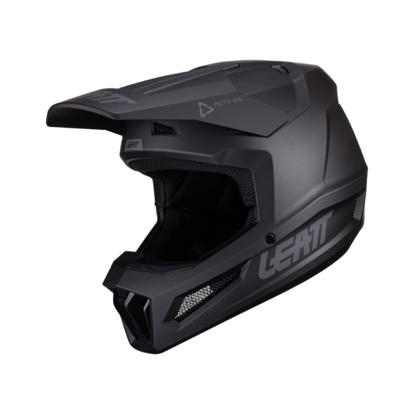 Leatt kiiver Moto 2.5 V24 Stealth, XXL 63-64cm
