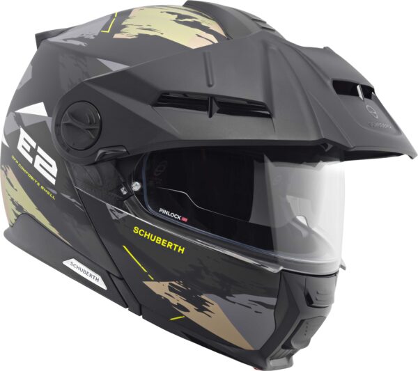 Schuberth E2 Trail kiiver, Trail Green, 53 XS
