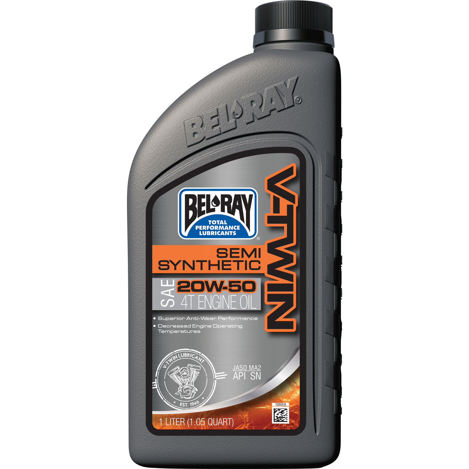 Bel-Ray V-Twin pool-sünteetiline õli 20W-50 1L