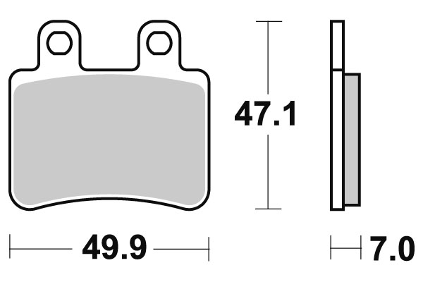Sbs piduriklotsid keraamilised (773HF)