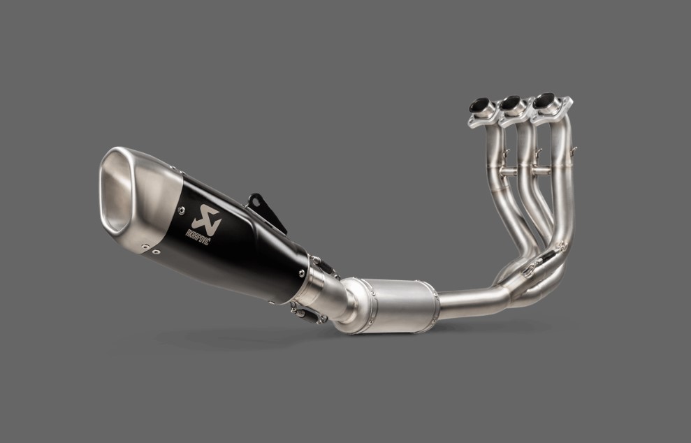 Akrapovic Racing Line (titaan) Trident 660 2022-