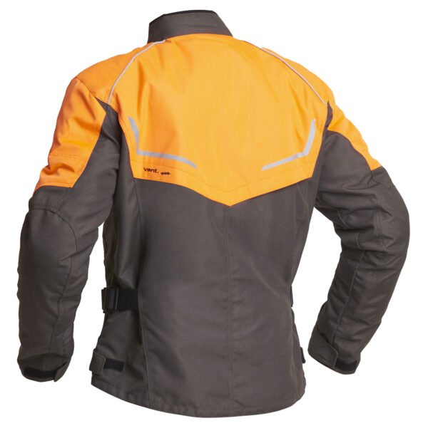 Lindstrands tekstiiljakk Halden roheline/oranž, 56