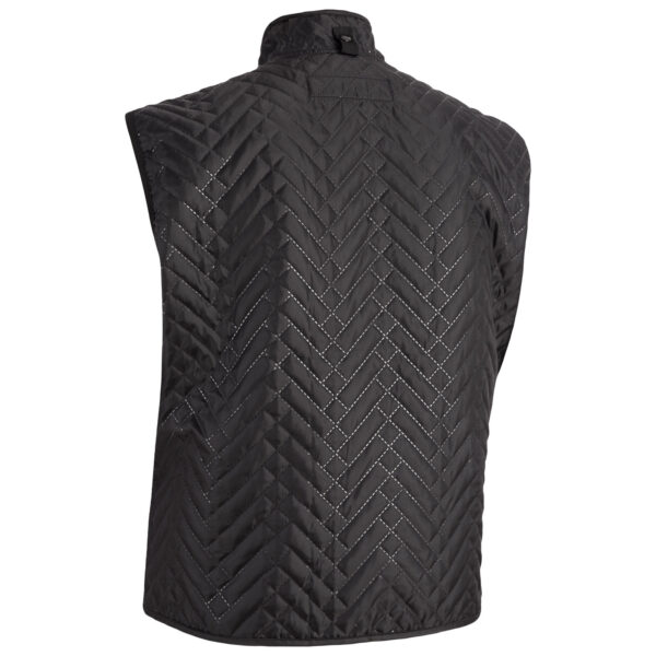 Lindstrands tekstiiljakk Storbo helehall-must, 50