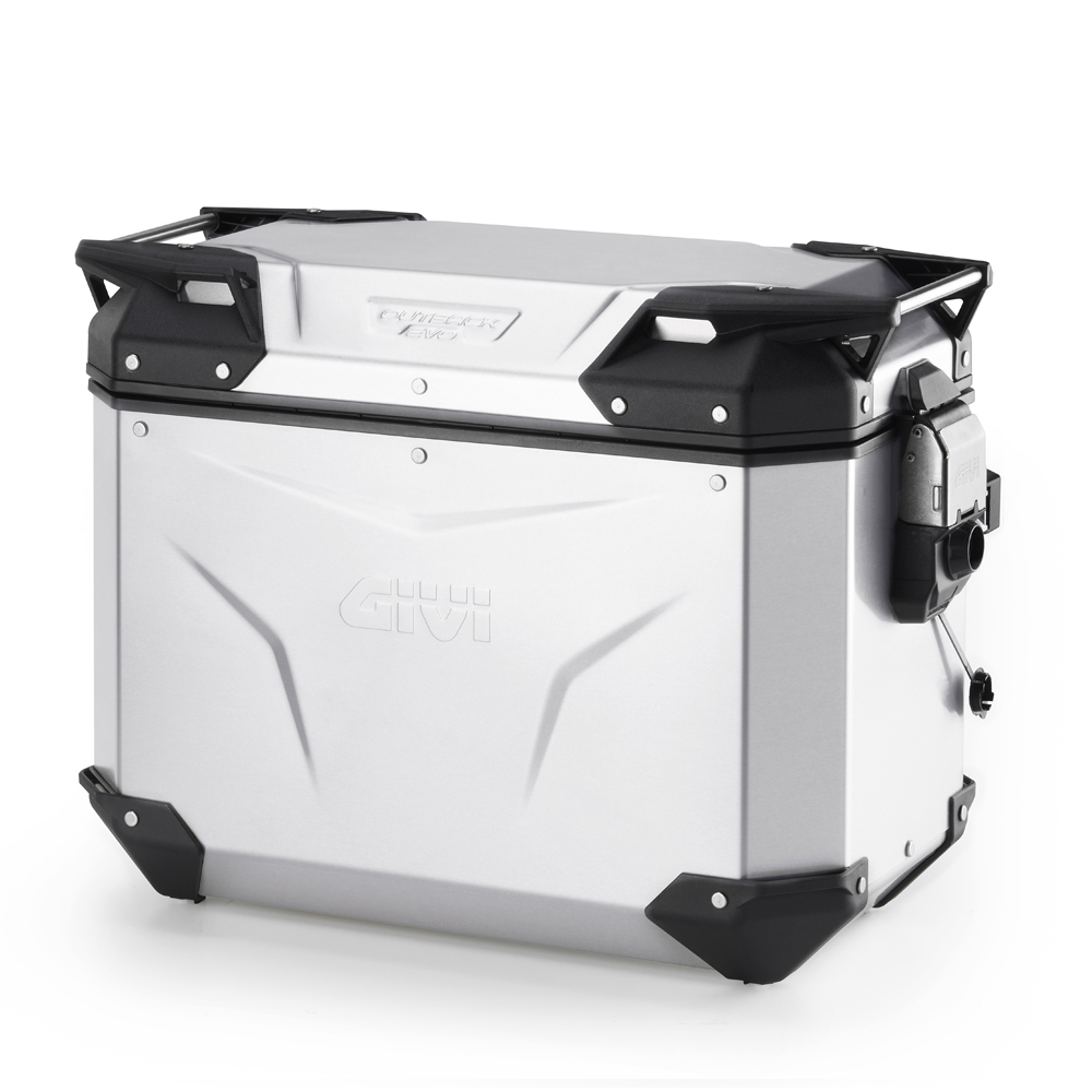 Givi Trekker Outback EVO anodiseeritud alumiiniumist külgkott vasak 44 l müüakse ilma lukuta