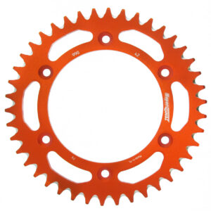 Supersprox alu tagumine hammasratas KTM/Husqv./Husab. oranž 38
