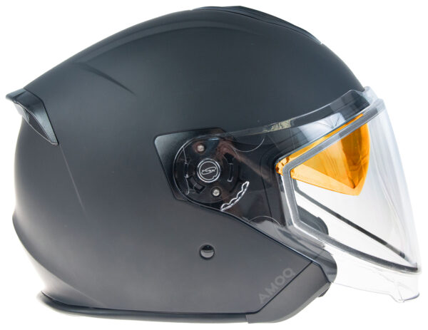 AMOQ Cluster topeltvisiiriga Jet-kiiver Blackout, 2XL