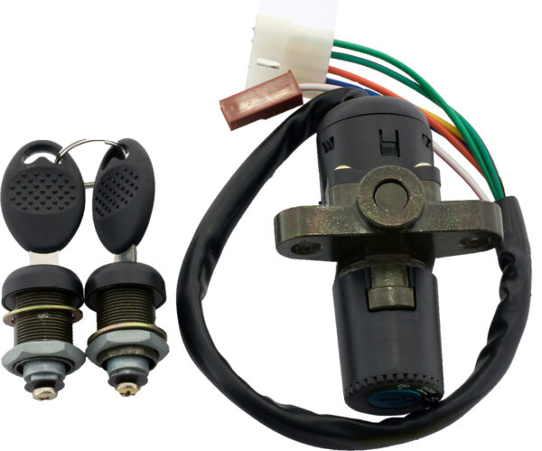 Süüte lüliti ja lukukomplekt Derbi -05 / Gilera -05 / MH -12 / Rieju 98- 50cc 6-