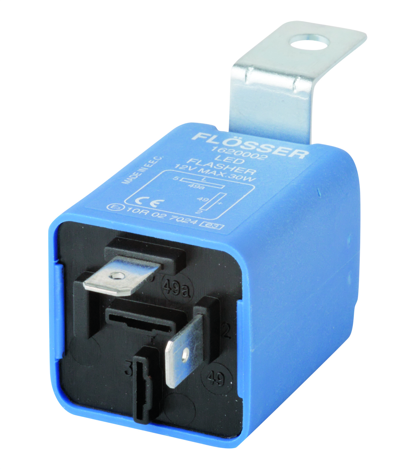 Flösser Flasher 12V 2 klemmiga LED max 30W
