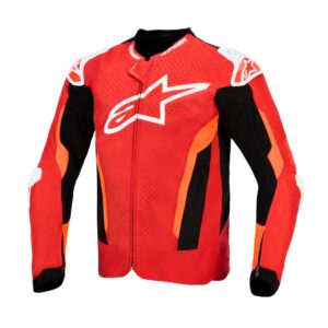 Alpinestars jope T-GP Air Punane fluo/Must, 3XL