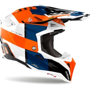 Airoh kiiver Aviator 3 Monarch Orange Gloss, S