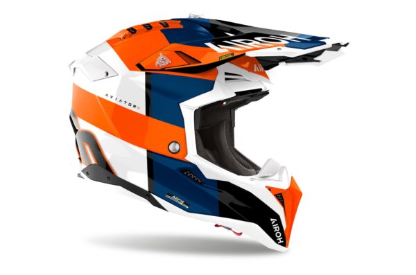 Airoh kiiver Aviator 3 Monarch Orange Gloss, XL