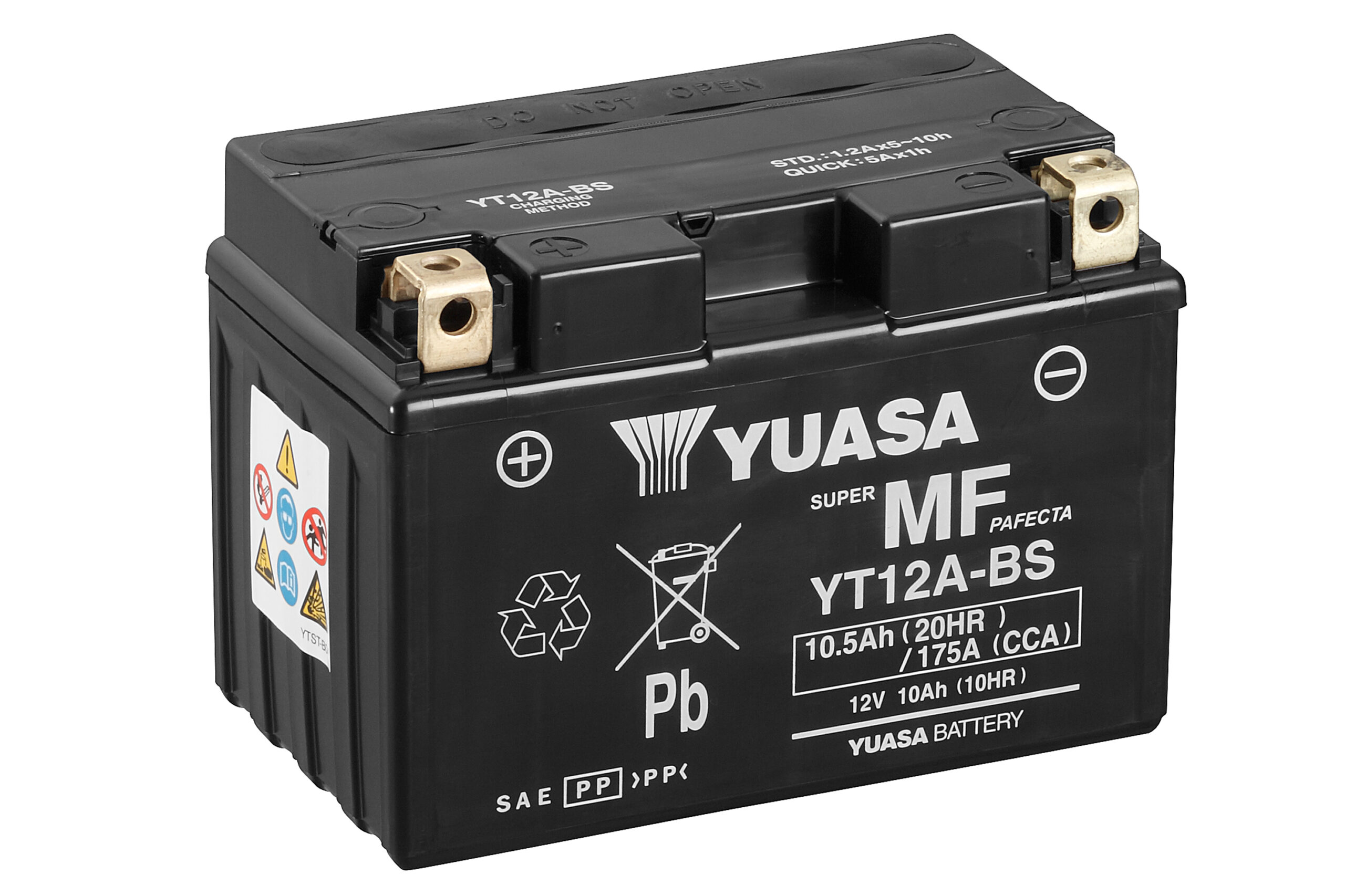 Yuasa aku YT12A-BS (cp) koos happepakiga (6)