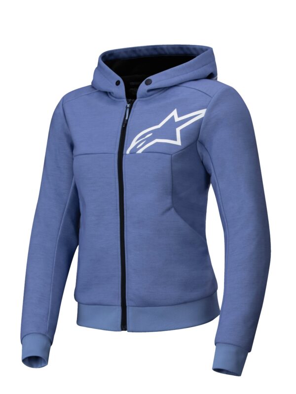 Alpinestars naiste kapuutsiga pusa Chrome v2 Sinine/Violetne, L