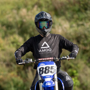 AMOQ Ascent Comp särk must-valge, 2XL
