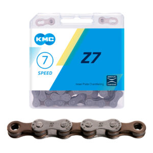 Ketju 6/7-v KMC Z7 hall/pruun 1/2 x 3/32" 114L