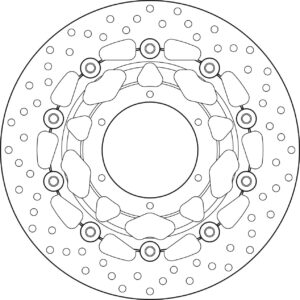 Brembo Serie Oro ujuv piduriketas