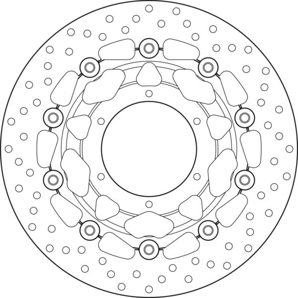Brembo Serie Oro ujuv piduriketas