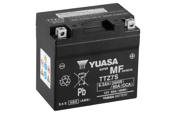 Yuasa aku TTZ7S(WC) täidetud happega (10)