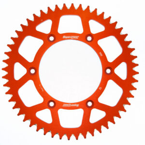 Supersprox tagumine hammasratas Alu KTM/Husqv./Husab. oranž 49