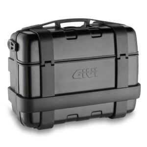 Givi 46-liitrine must blackline topcase must alumiiniumviimistlusega, ülaosast avatav