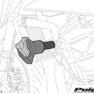 Puig kaitserauad R19 Suzuki Gsx-S125 20' C/Black