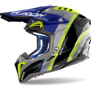 Airoh kiiver Aviator 3 Hima Blue Gloss, XXL