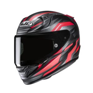 HJC kiiver RPHA 12 Dravix Black/Gray/Red MC1SF, M
