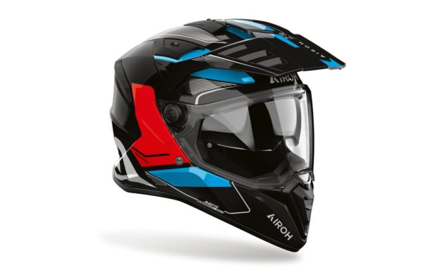 Airoh kiiver Bandit Tune värv blue/red gloss, M