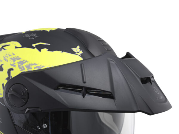 Schuberth kiiver E2 Atlas matt kollane/hall, 57 M