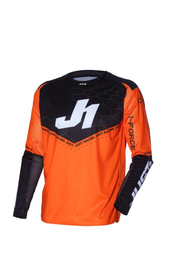 Just1 J-Force Hexa maillot oranž/must, M