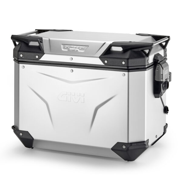 Givi Trekker Outback EVO anodiseeritud alumiiniumist külgkott vasak 48 l müüakse ilma lukuta