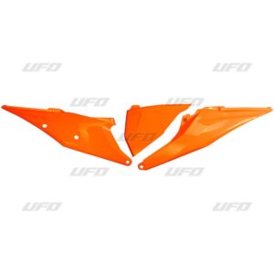 UFO külgpaneel + õhukasti kate vasak KTM125-525 SX/SXF 19-22 EXC/EXC-F 20-23 oranž