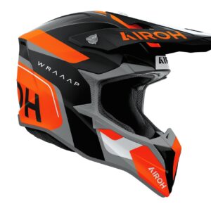 Airoh kiiver Wraaap Conquer Orange matt, L