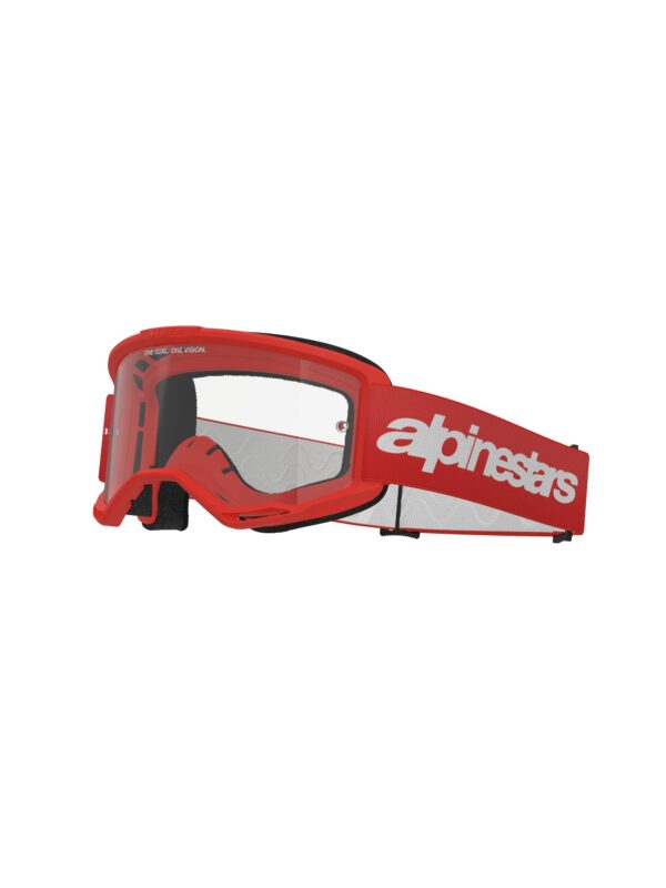 Alpinestars prillid Vision 3 WORDMARK Red / selge