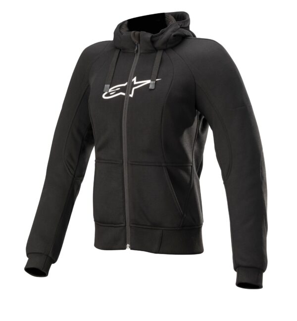 Alpinestars naiste kapuutsiga pusa Chrome Must, S