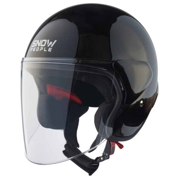 Snowpeople Pro Jet kiiver topeltvisiiriga must, XL
