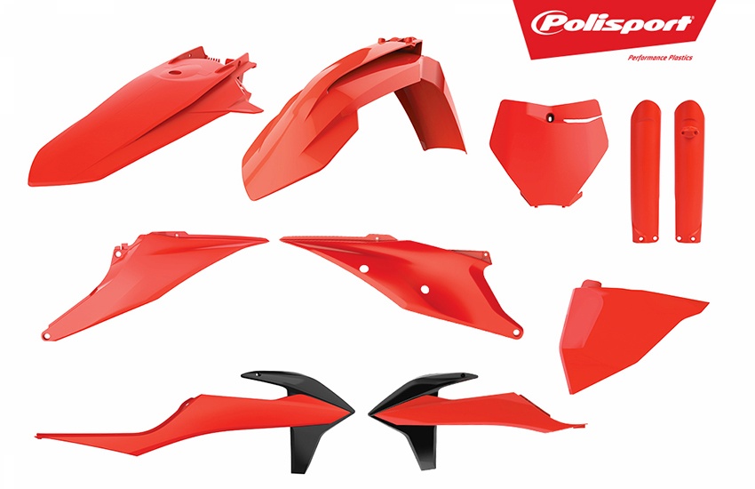 Polisporti täielik komplekt SX/SX-F 2019-22 Orange Flo (1)