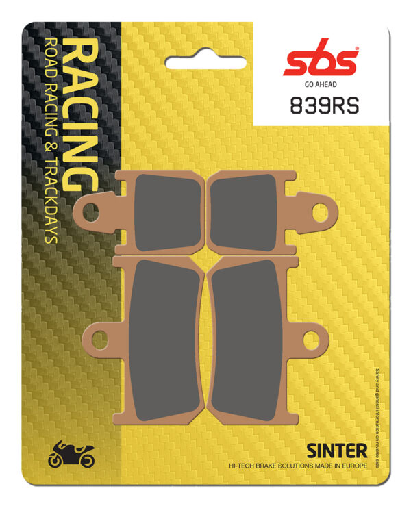 Sbs piduriklotsid Racing Sintered