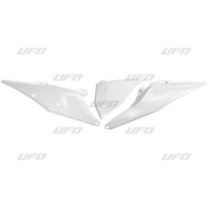 UFO külgpaneel + õhukasti kate vasak KTM125-525 SX/SXF 19-22 EXC/EXC-F 20-23 valge