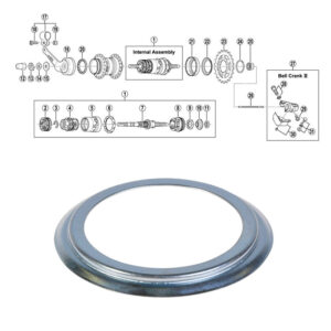SHIMANO 3-v (SG-3C40/41). tolmukate B parem