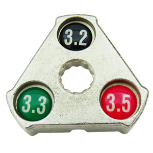 Spokivõti CAVO. 3.2 / 3.3 / 3.5mm. hõbedane
