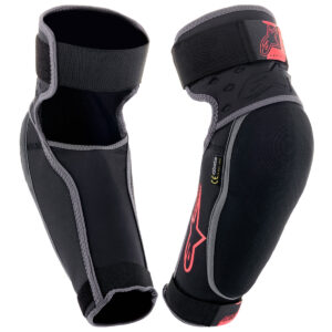 Alpinestars küünarnukikaitsed Vector must antratsiit punane, L/XL