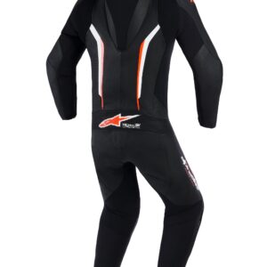 Alpinestars nahkpükskostüüm 1TK GP Force V2 Black/White/Fluo Red, 50