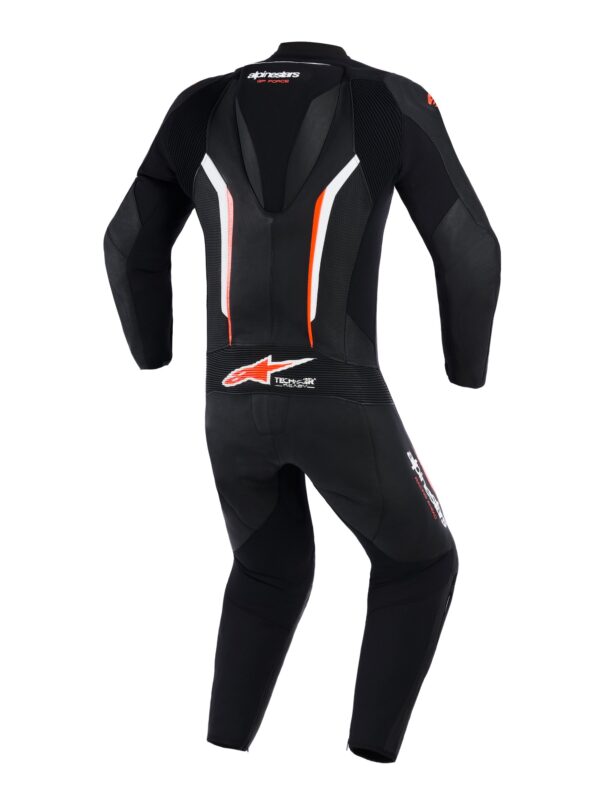 Alpinestars nahkpükskostüüm 1TK GP Force V2 Black/White/Fluo Red, 54
